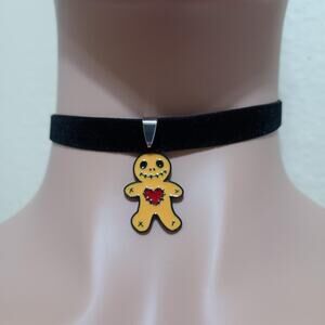 Halloween punk voodoo pin doll